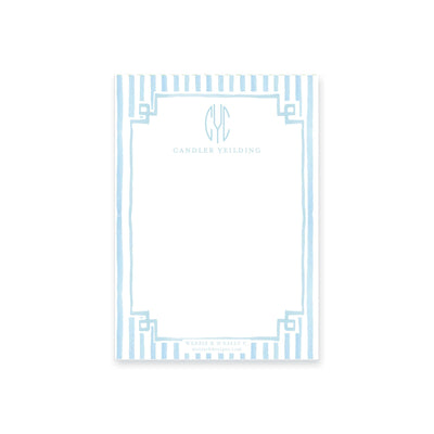 Sweet Stripes Notepad