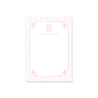 Sweet Stripes Notepad