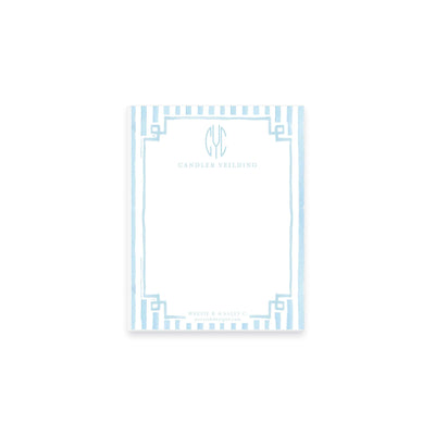 Sweet Stripes Notepad