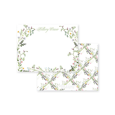 Wild Flower Flat Note Card