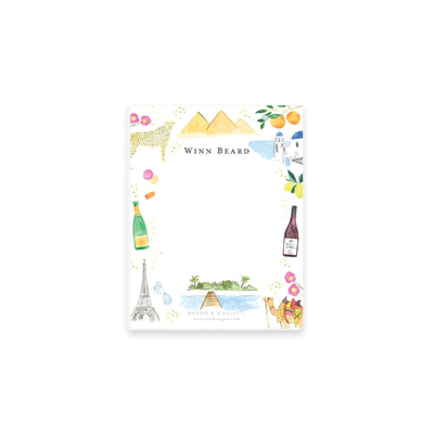 World Traveler Notepad