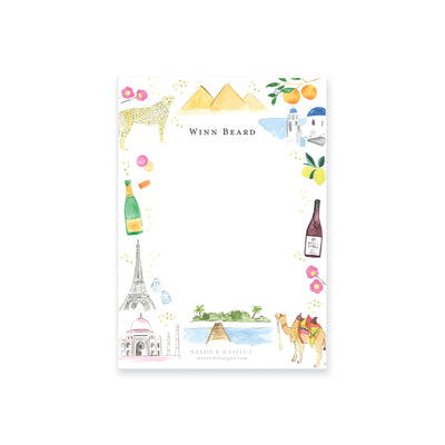 World Traveler Notepad