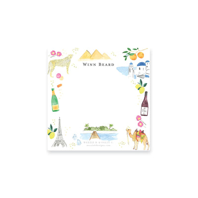 World Traveler Notepad