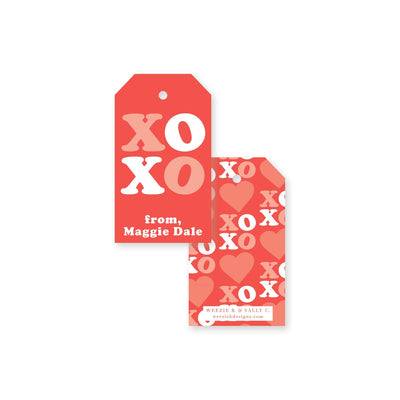 Bold XOXO Valentines