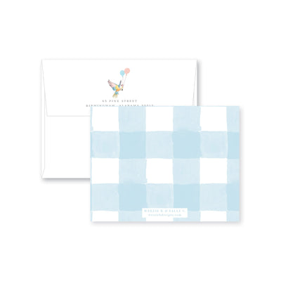 Wild About Zoo Flat Note Card