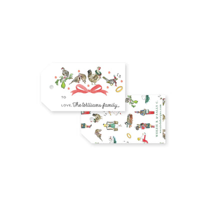 12 Days of Christmas Gift Tag