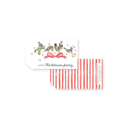 12 Days of Christmas Gift Tag