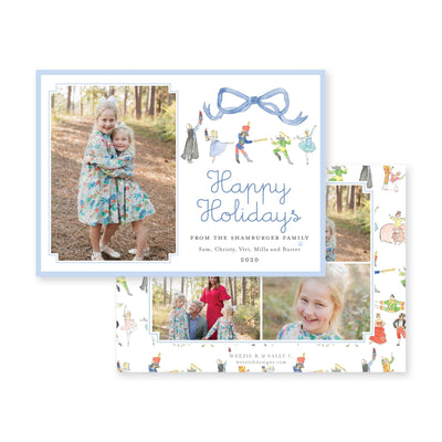 Nutcracker Story Horizontal Christmas Card