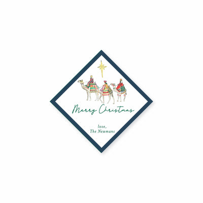 We Three Kings Christmas Stickers