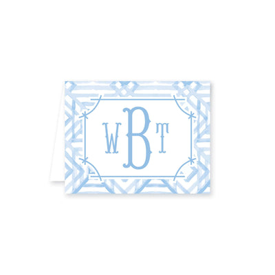 Weezie B. Designs | Watercolor Bamboo Folded Note Card