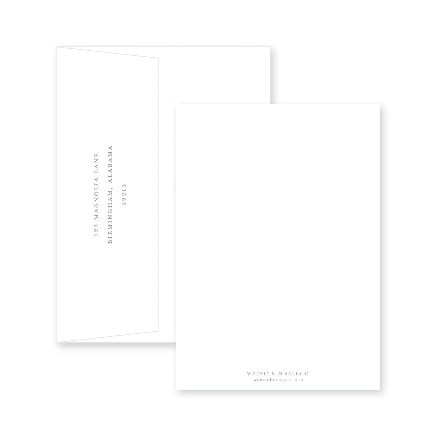 Bold Double Border Baby Shower