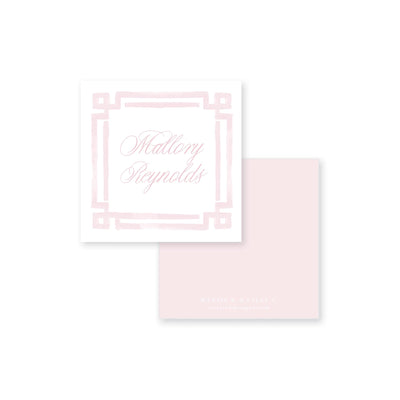 Bold Double Border Calling Card