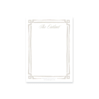 Bold Double Border Notepad