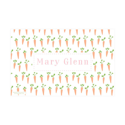 Carrots Pattern Placemat