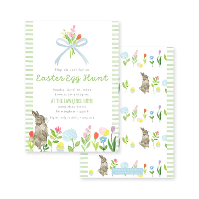 Easter Flowers Easter Invitation