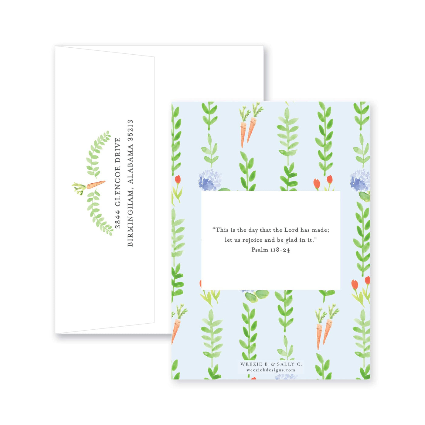 Garden Easter Card