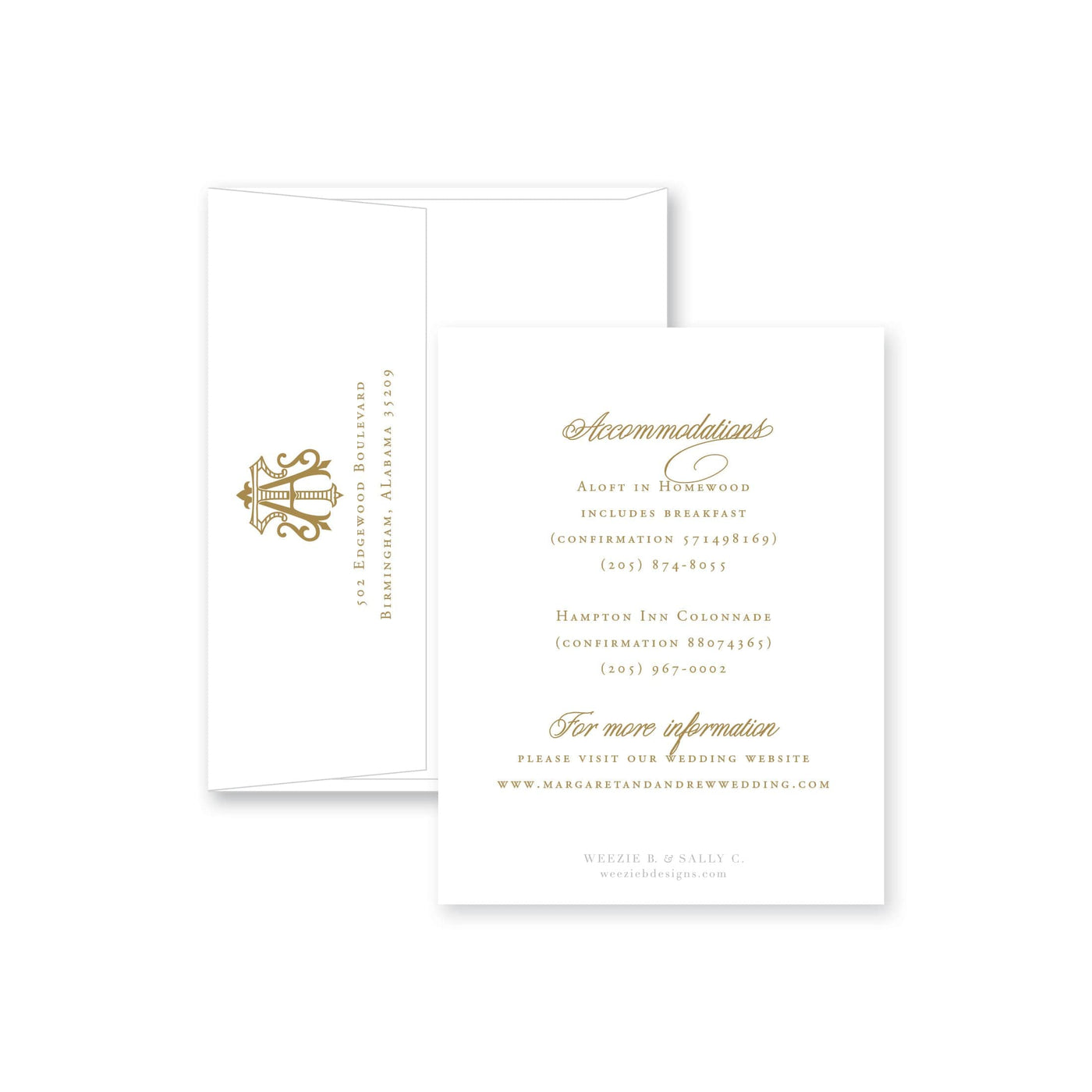 Elegant Brush Save-the-Date