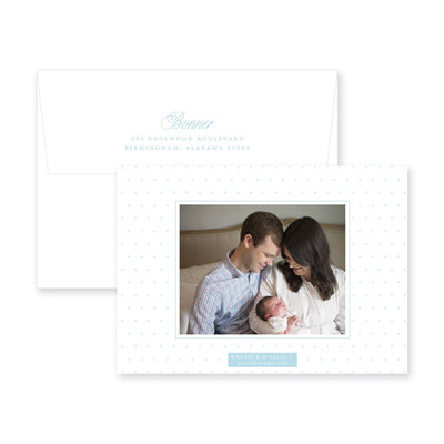 Weezie B. Designs | Fanciful Birth Announcement