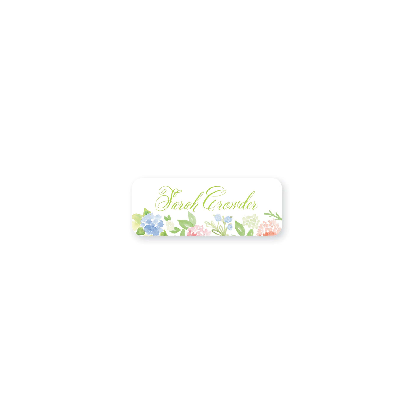 Weezie B. Designs | Floral With An Edge Permanent Stickers