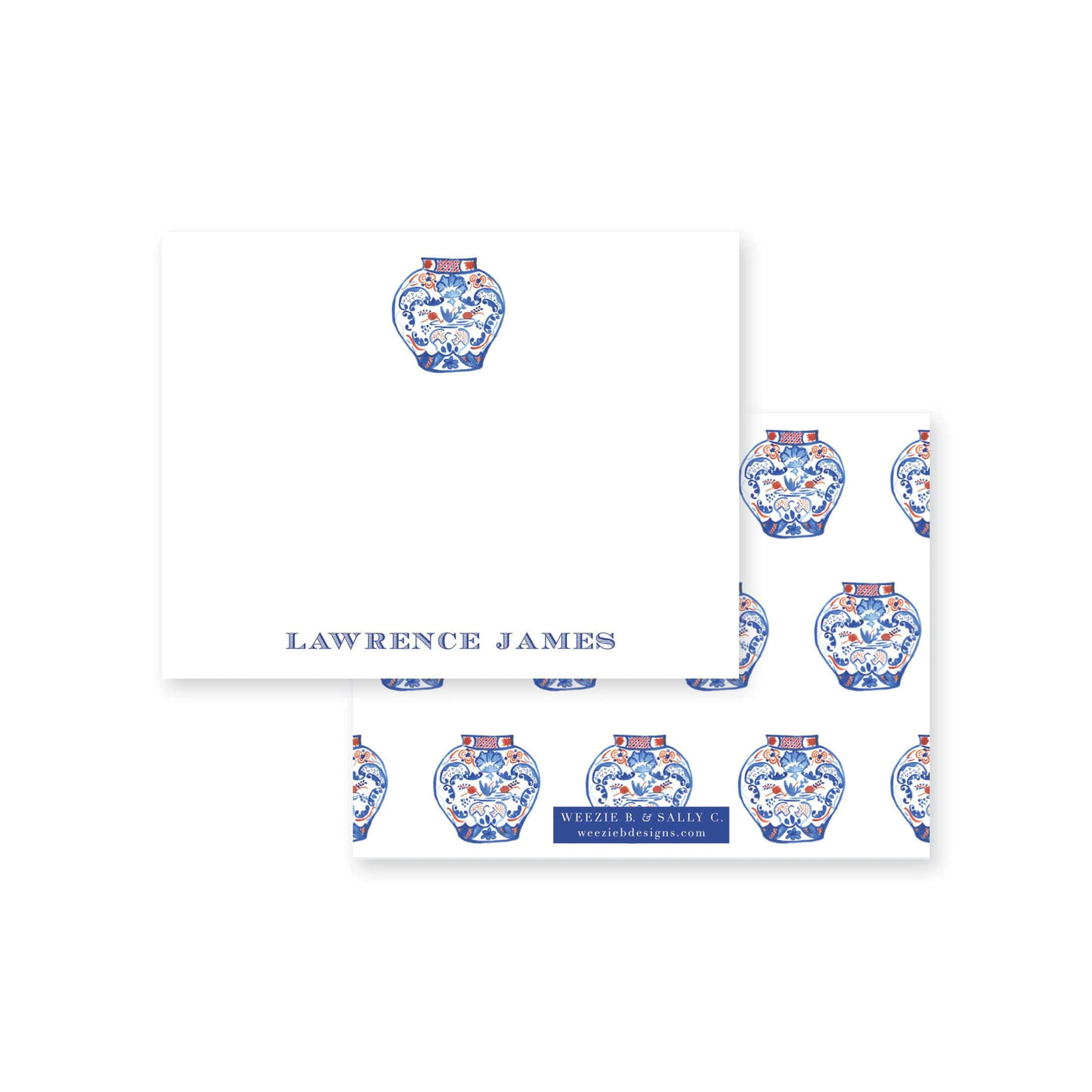 Ginger Jar Flat Note Card