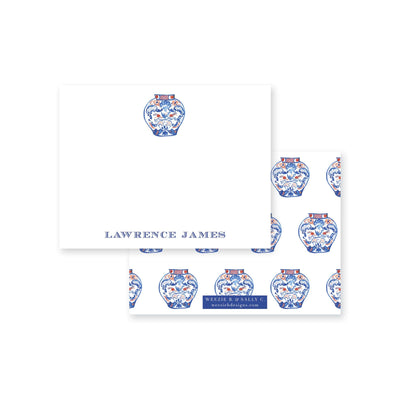 Ginger Jar Flat Note Card