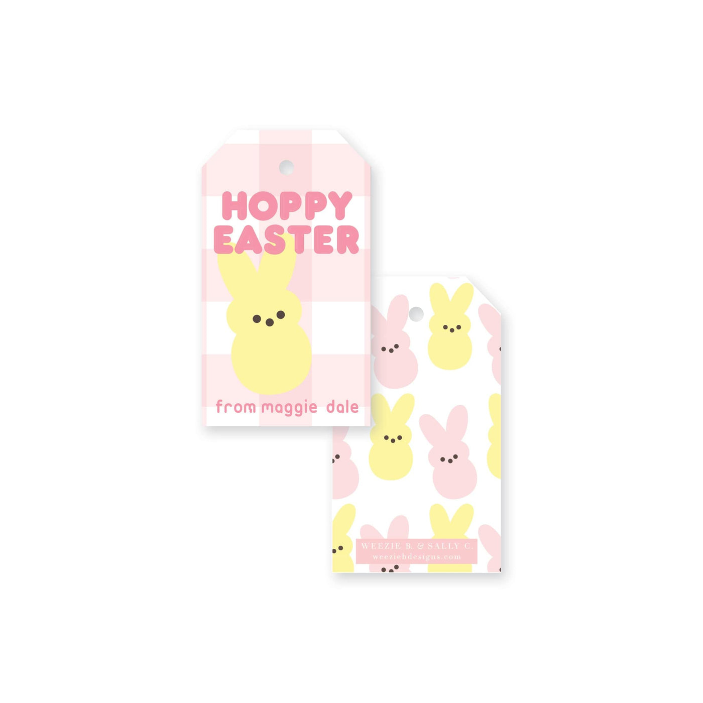 Hoppy Easter Gift Tag