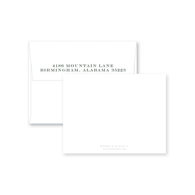 Flying Mallard Flat Note Card