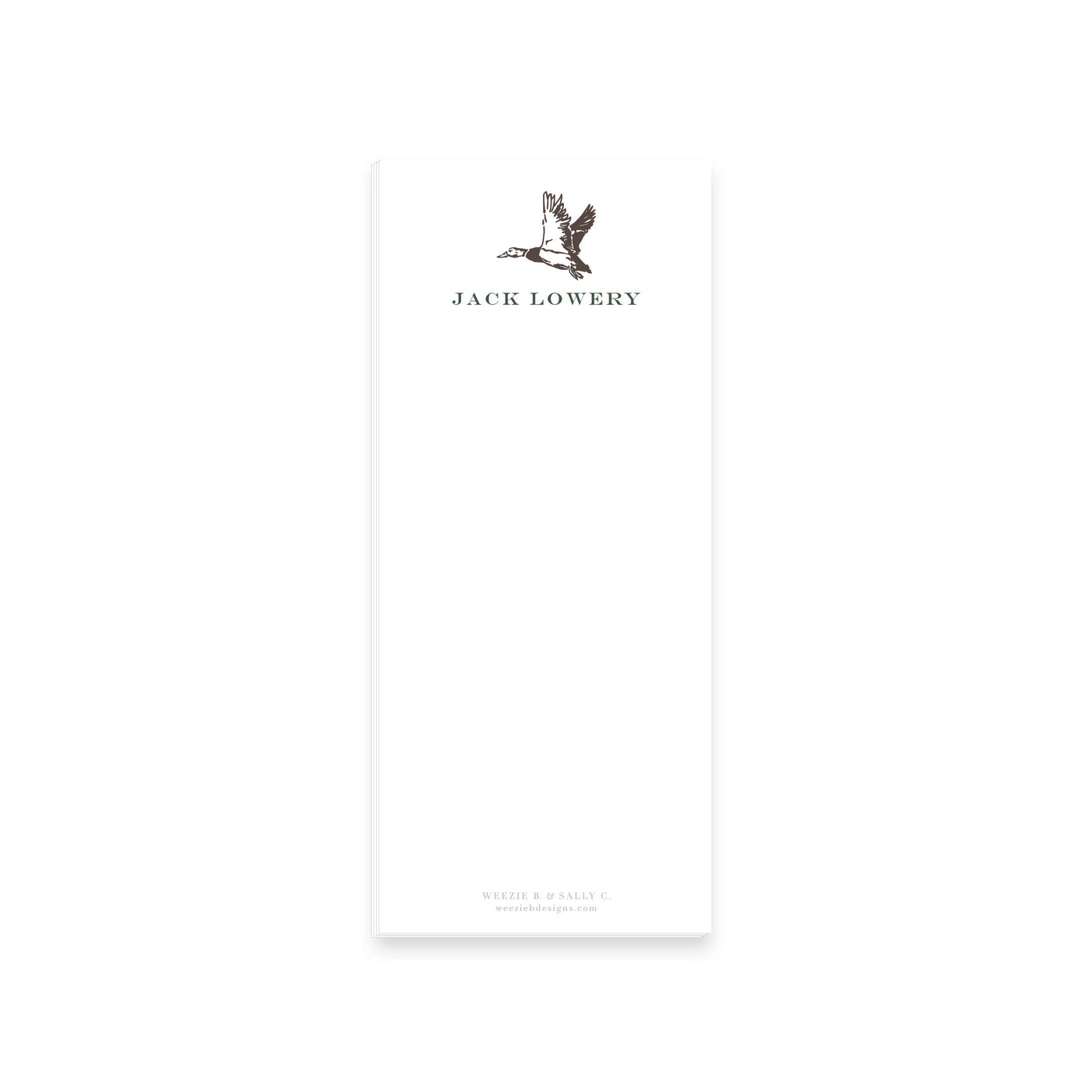 Flying Mallard Notepad