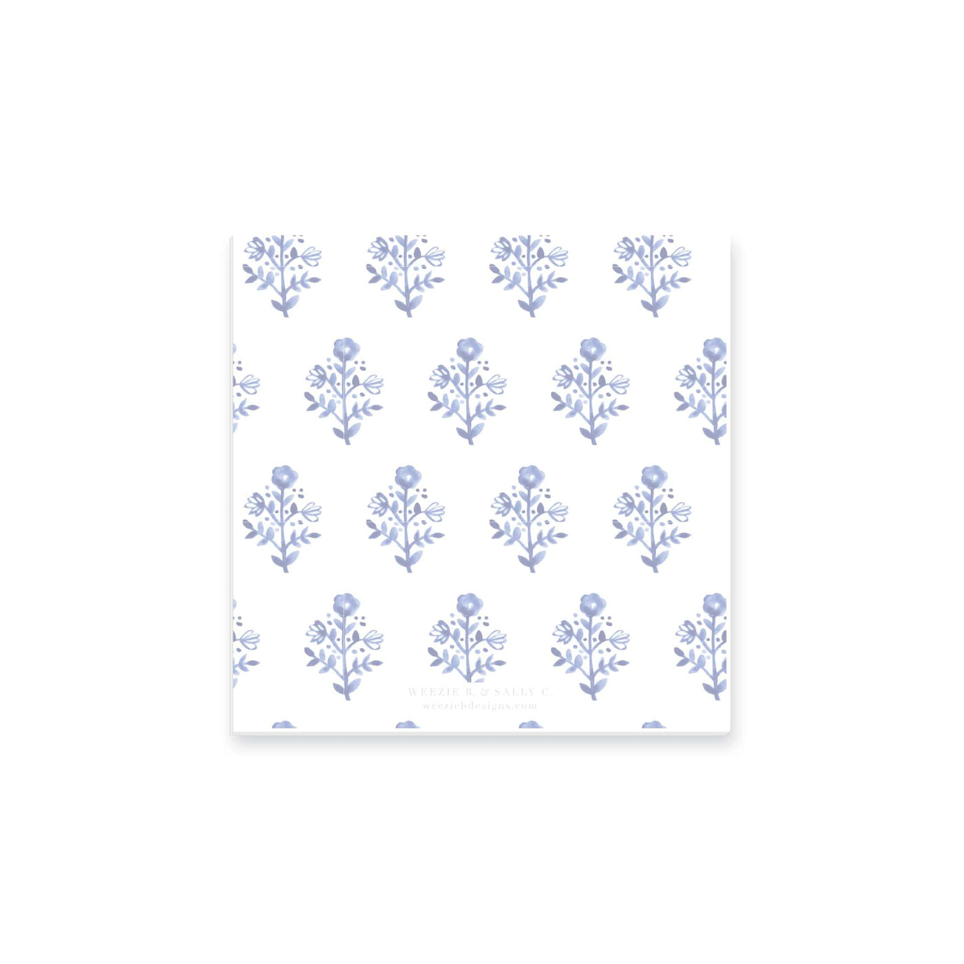 Delft Flowers Notepad