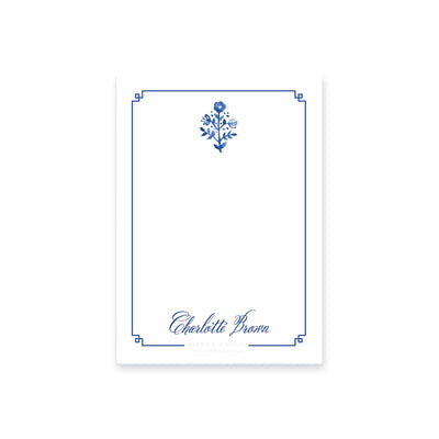 Delft Flowers Notepad