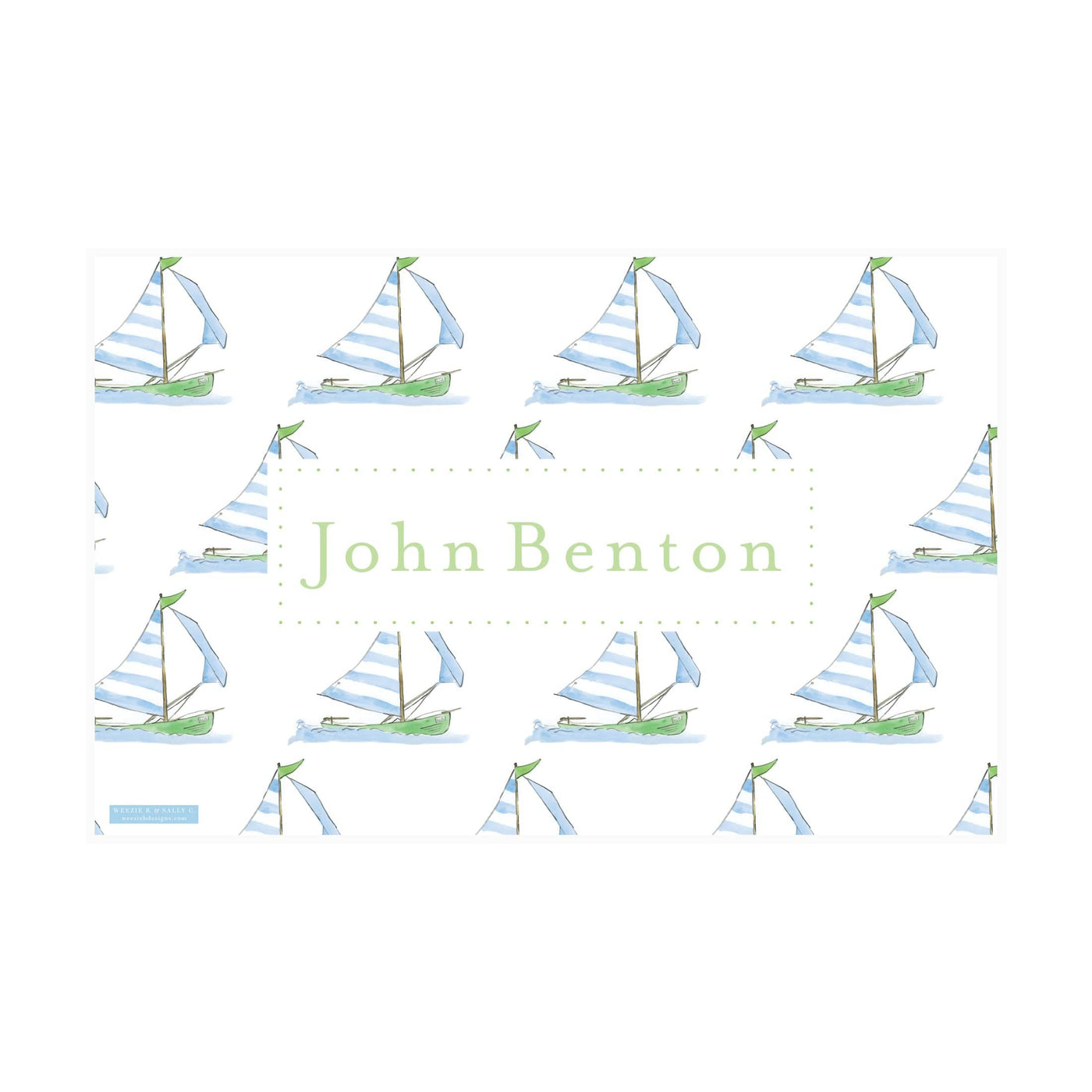 Sailing Away Placemat