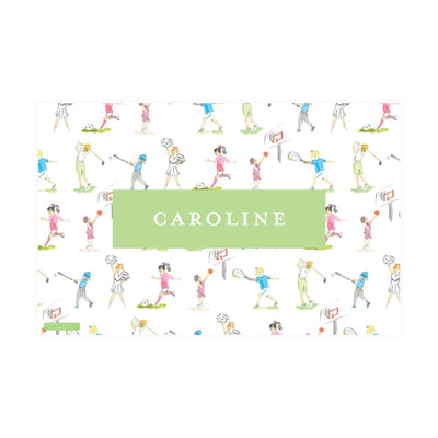 Sports Girls Placemat