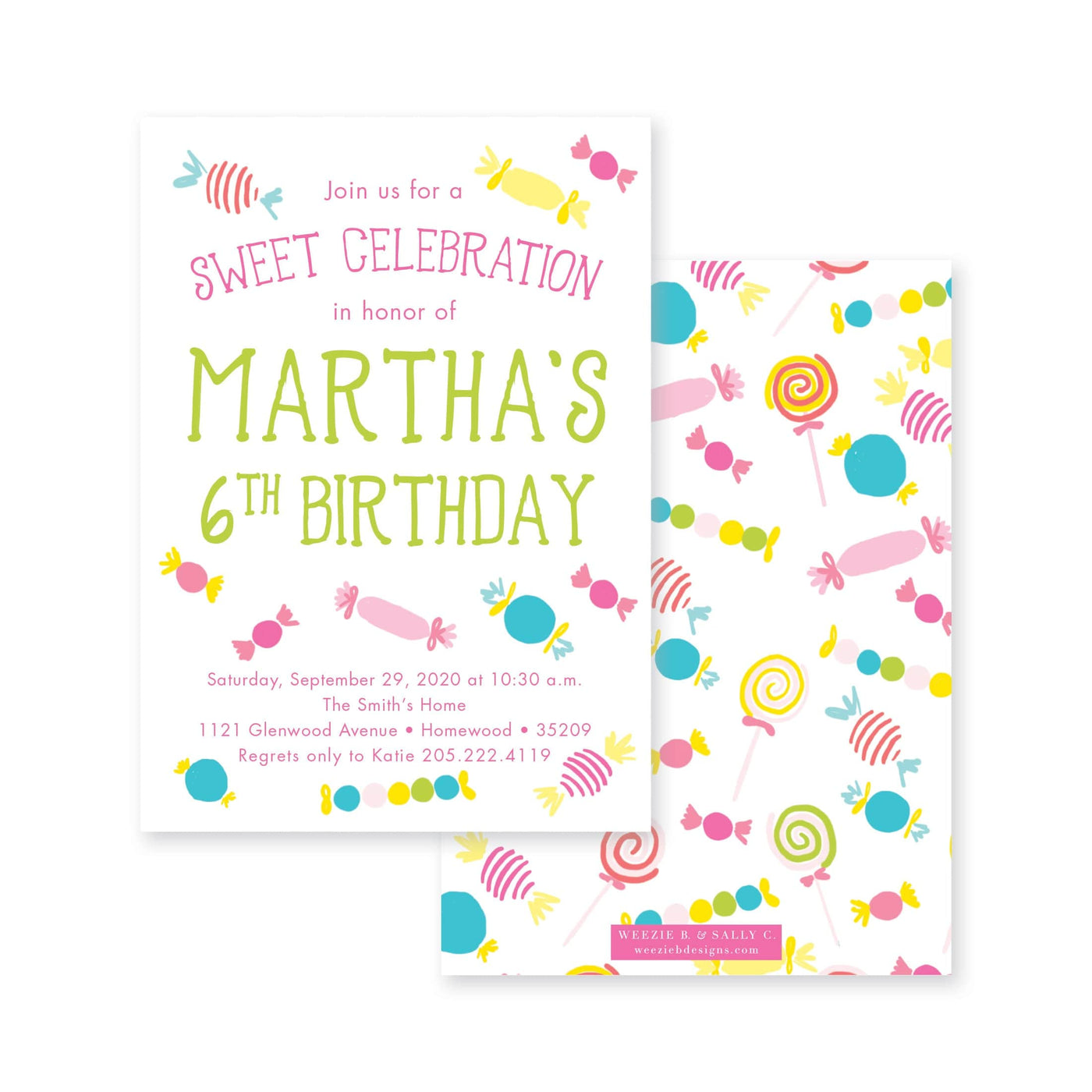 Candy Confetti Birthday