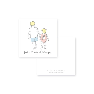 Sweet Siblings Calling Card