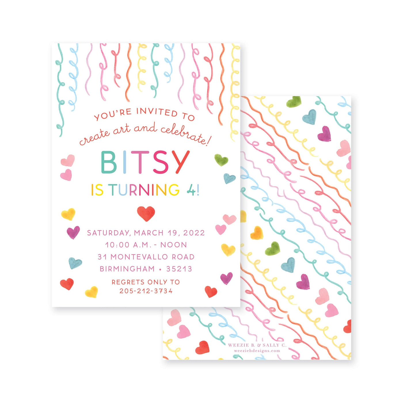 Art & Hearts Birthday