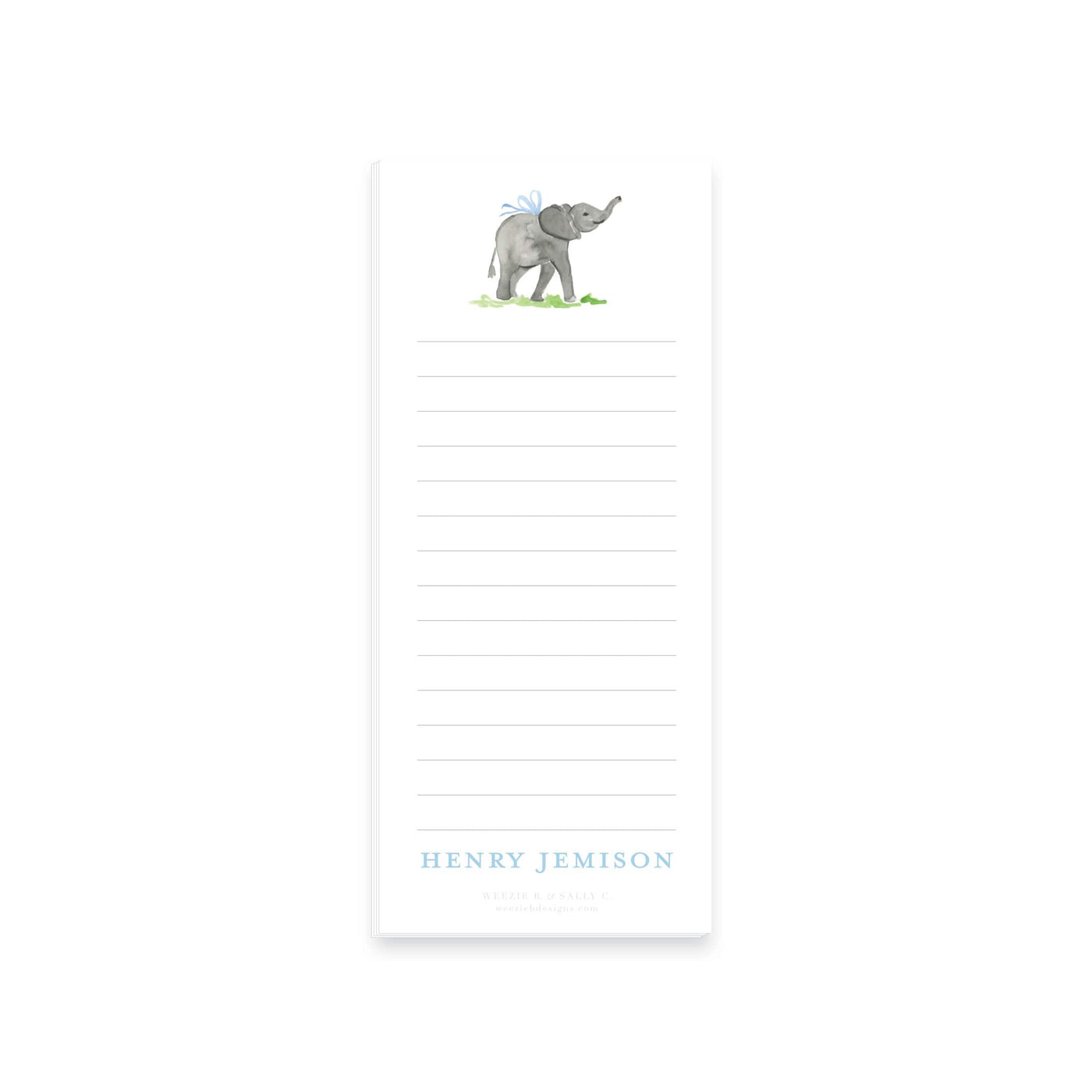 Baby Elephant Notepad