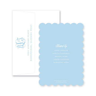 Baby Icons Scallop Baby Shower