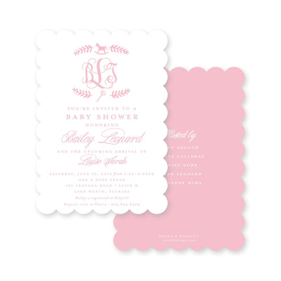 Baby Icons Scallop Baby Shower