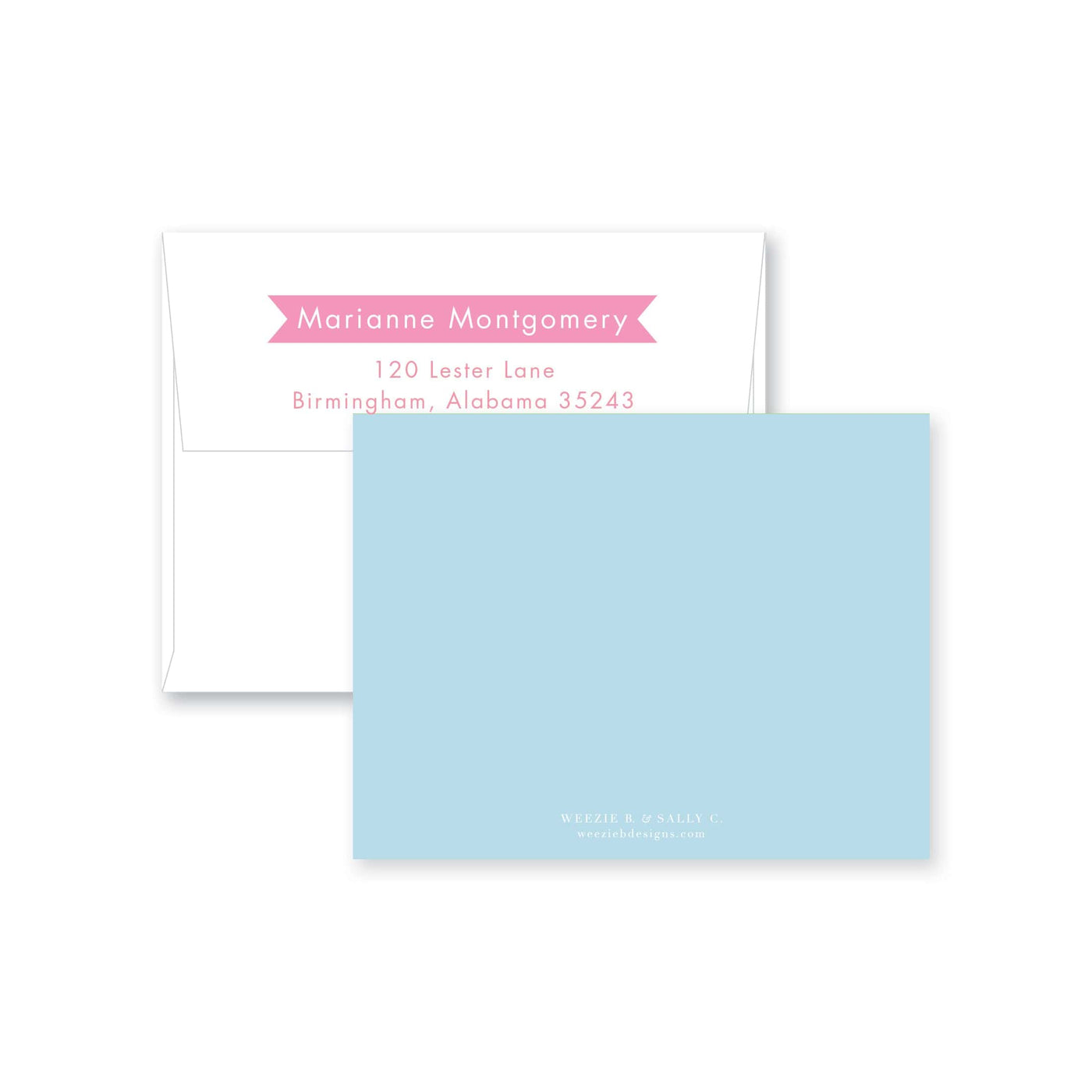 Celebrate Goods Times Fill-In Flat Note Card