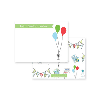 Celebrate Goods Times Flat Note Card