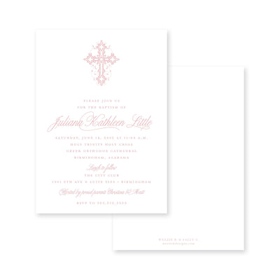 Fanciful Cross Baptism