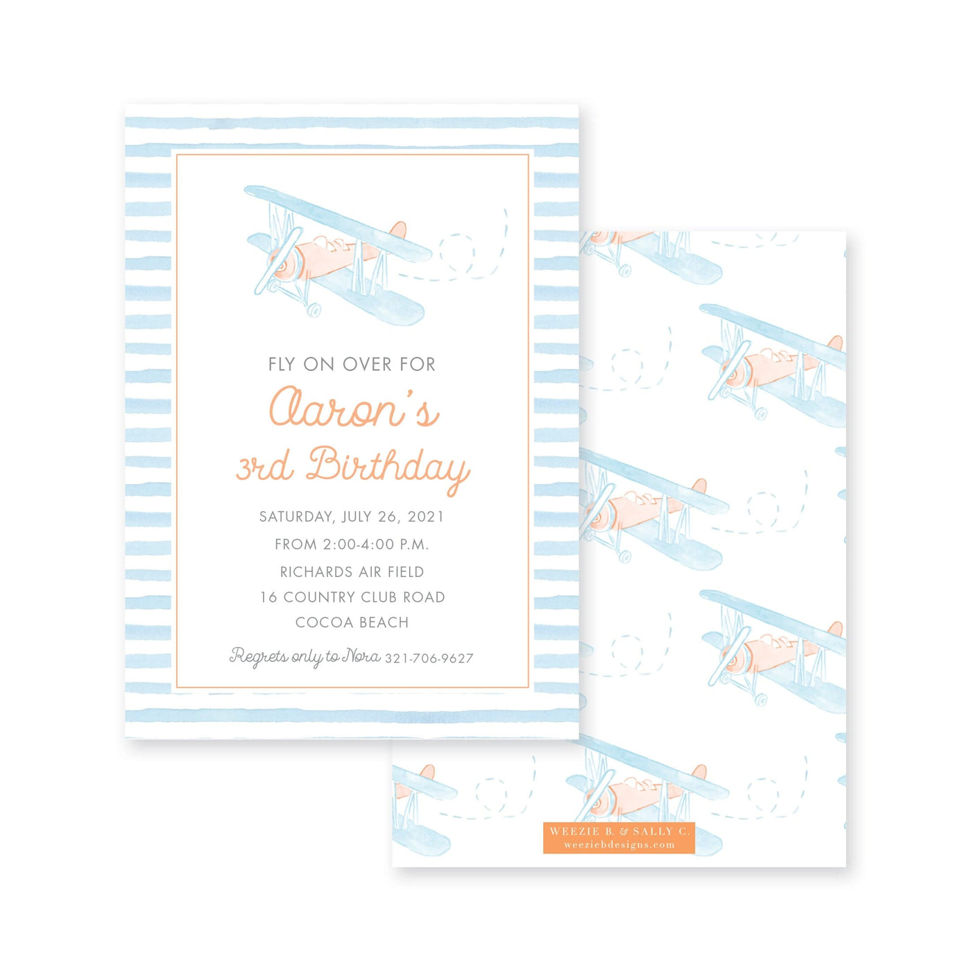 Fly On Over Birthday
