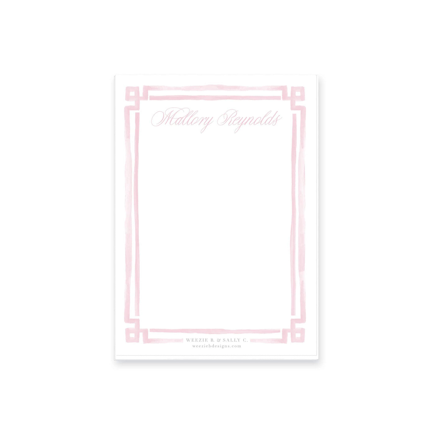 Bold Double Border Notepad