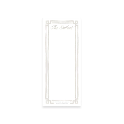 Bold Double Border Notepad