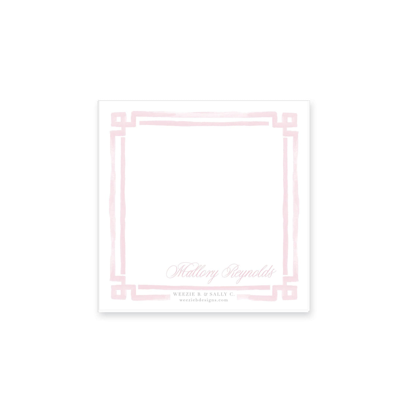 Bold Double Border Notepad