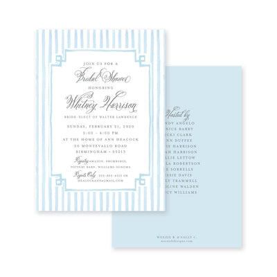 Sweet Stripes Bridal Shower