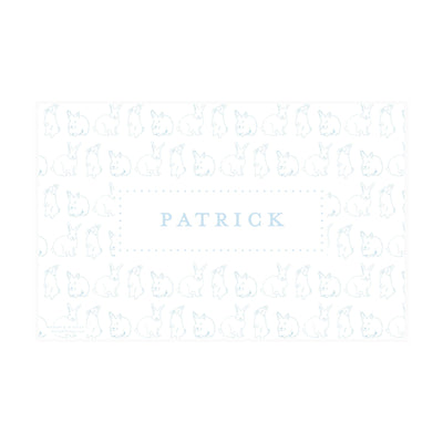 Peter Cottontail Pattern II Placemat