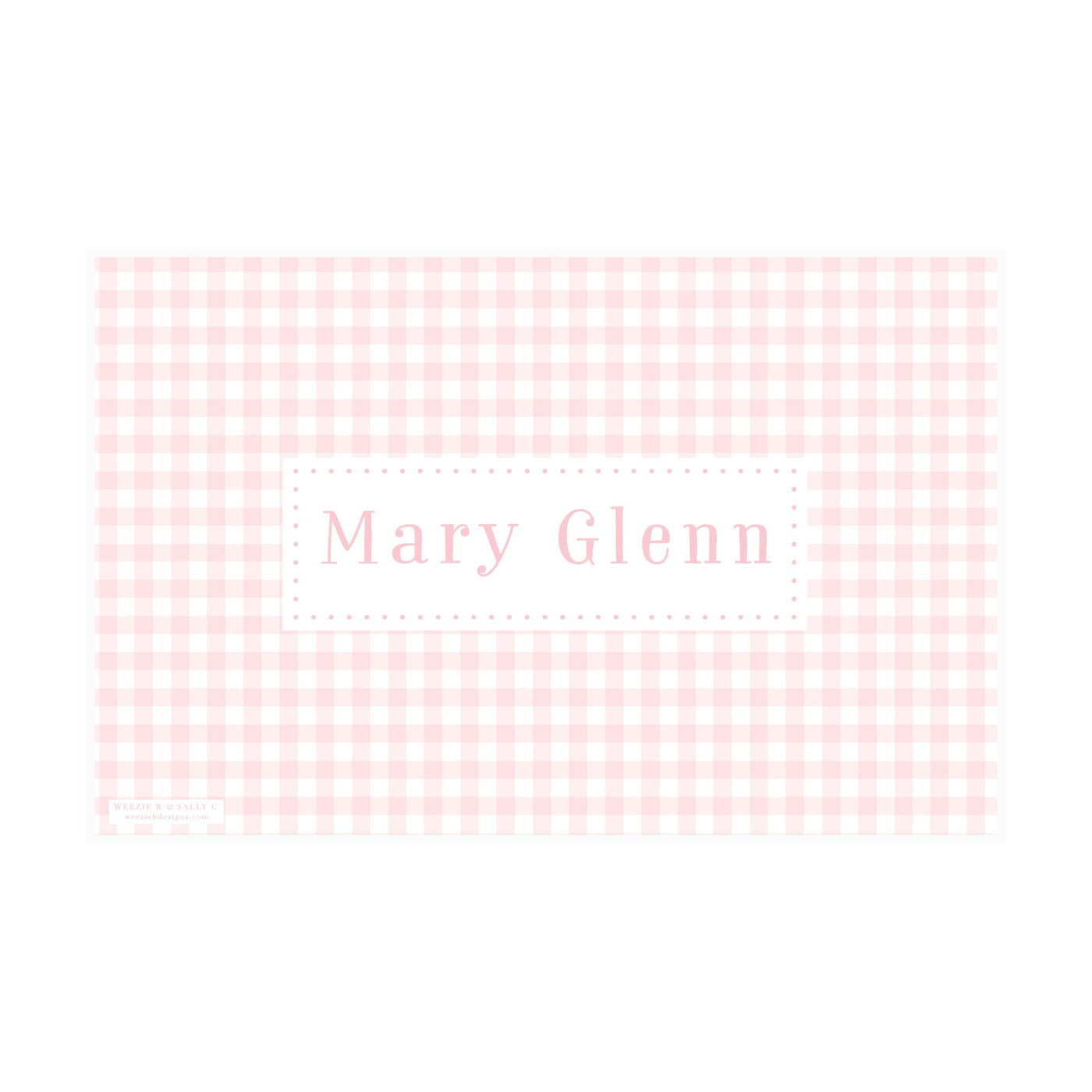 Bunnykins Placemat