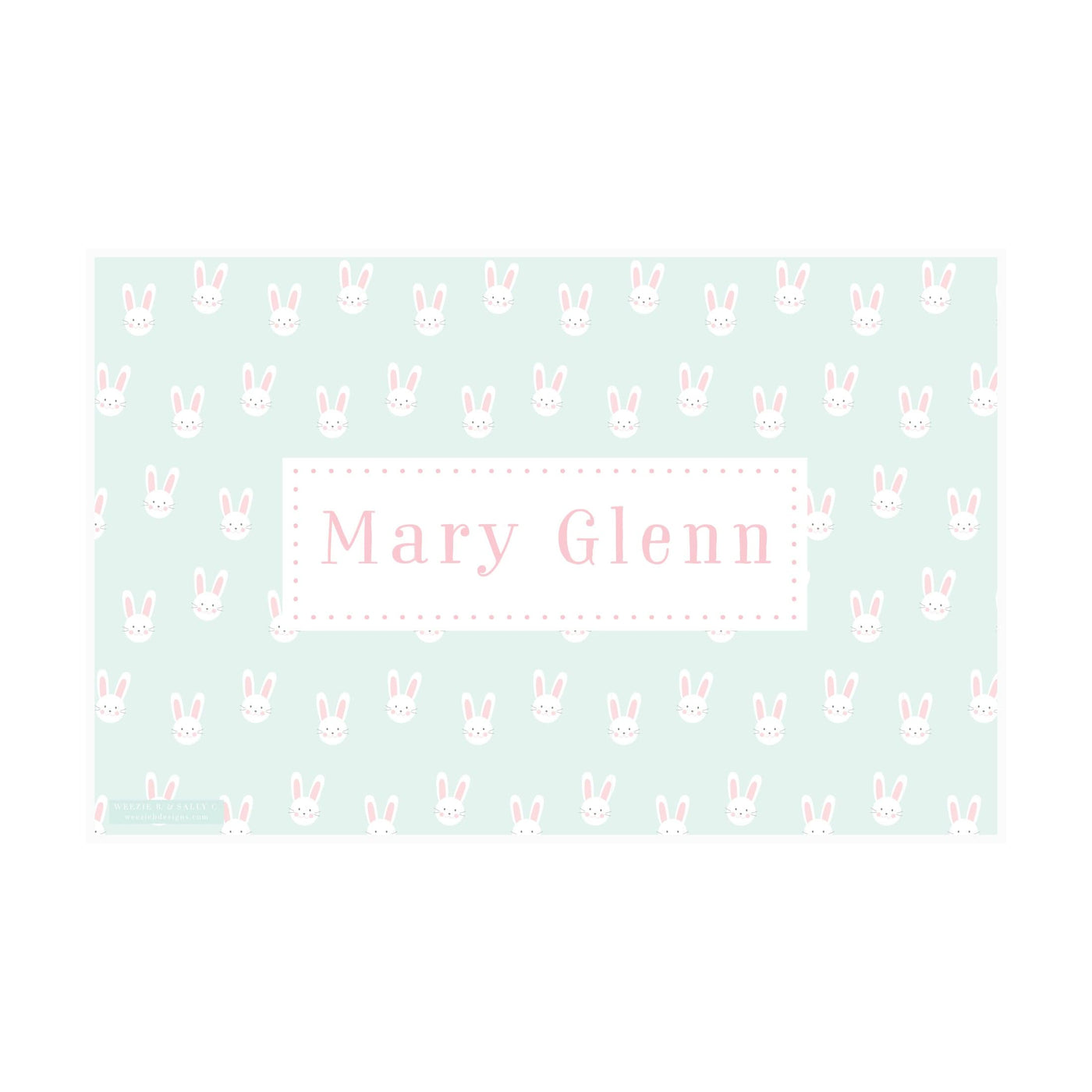 Bunnykins Placemat