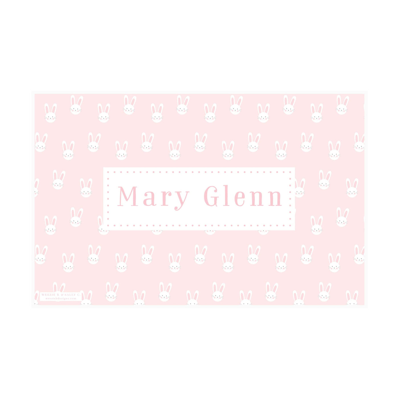 Bunnykins Placemat